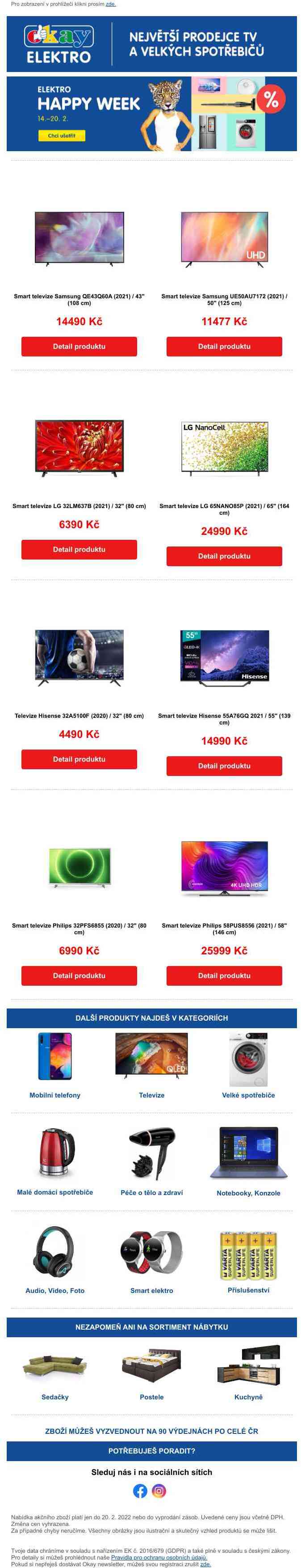 Nejprodávanější televize na Heurece značky Samsung