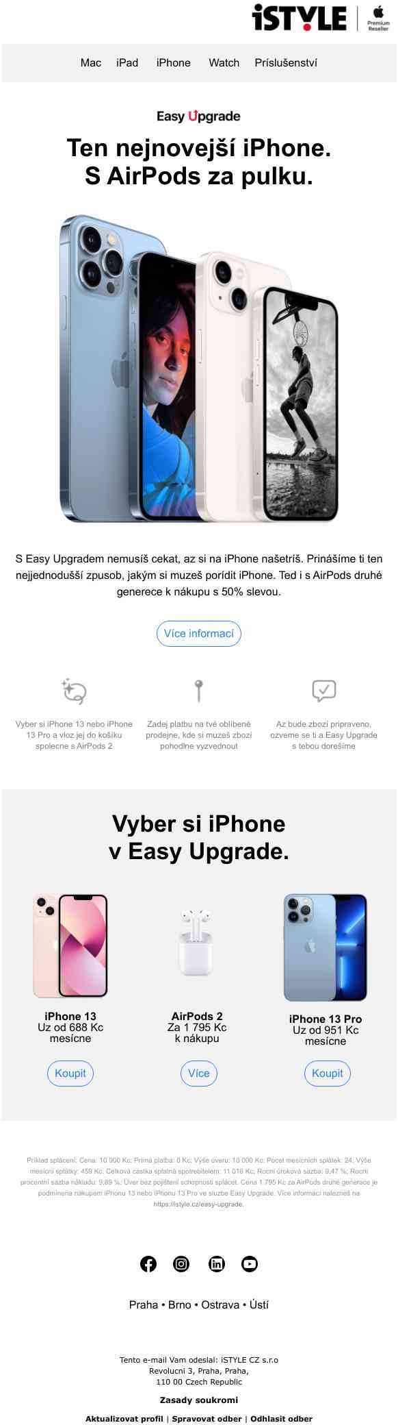 Easy Upgrade = AirPods za půlku