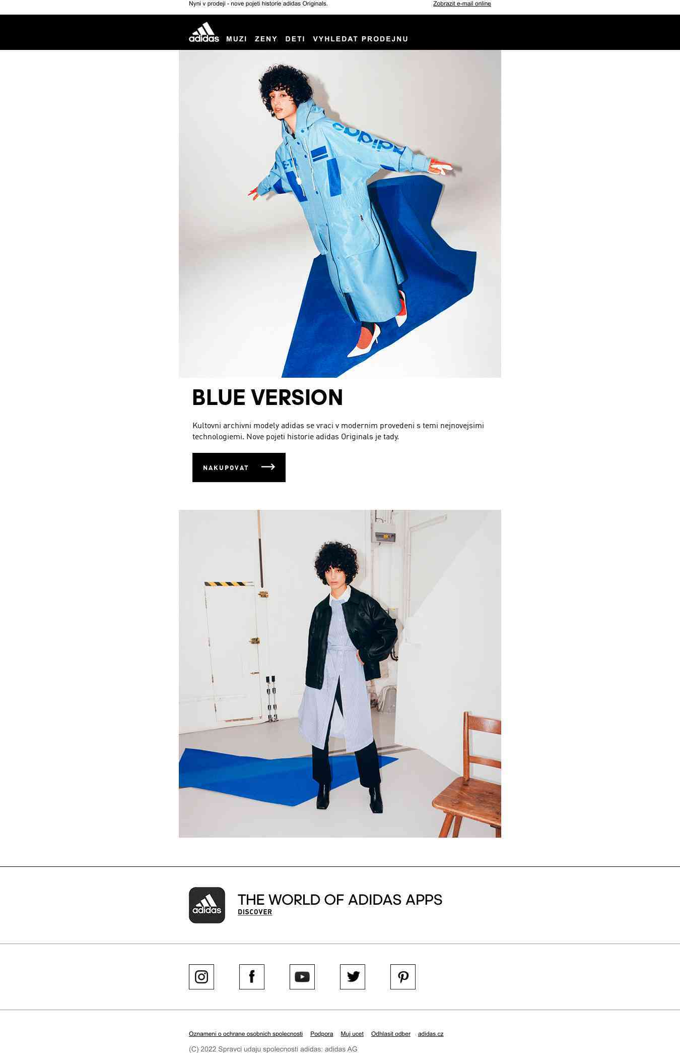 adidas Originals: BLUE VERSION