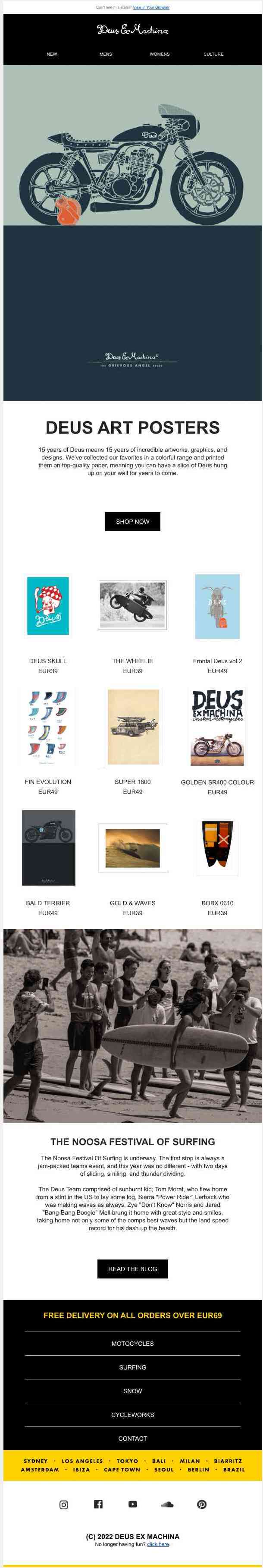 Deus Art Posters - Dress Up Your Walls