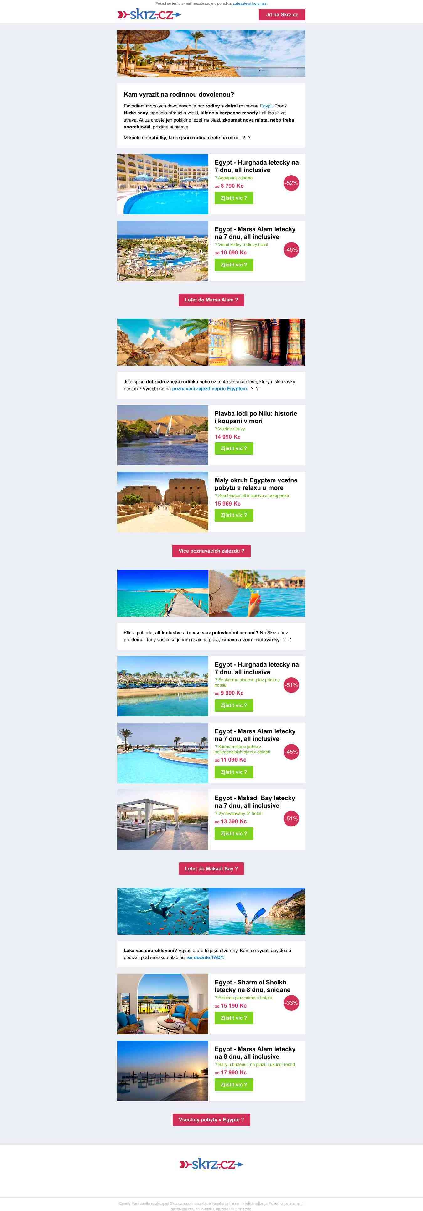 Kam k moři s
 dětmi? 🌴 Tady na
 vás čeká all inclusive Egypt od 8 790
 Kč ►