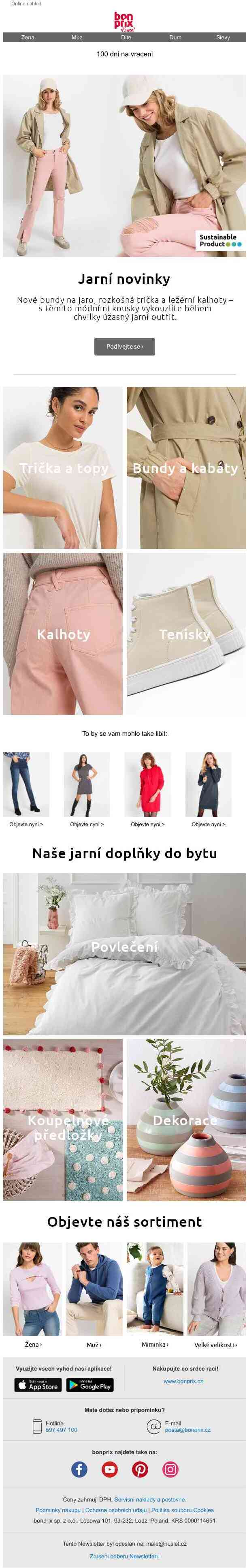 Jarní novinky 🌷