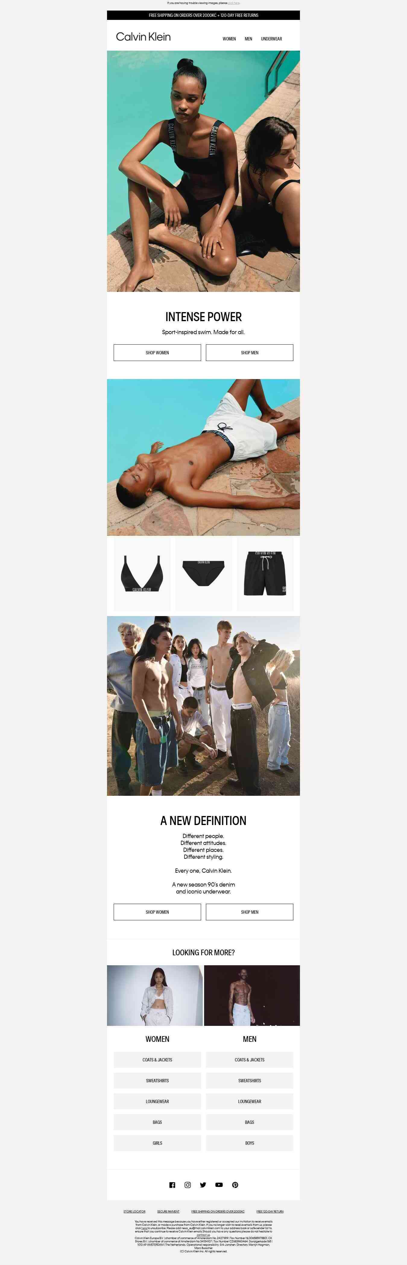 Sport-Inspired Swim