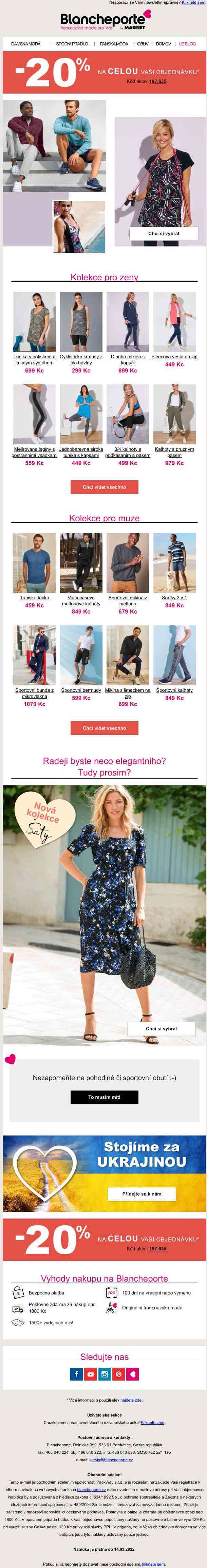 -20 % | Pro volné chvíle v pohodlí