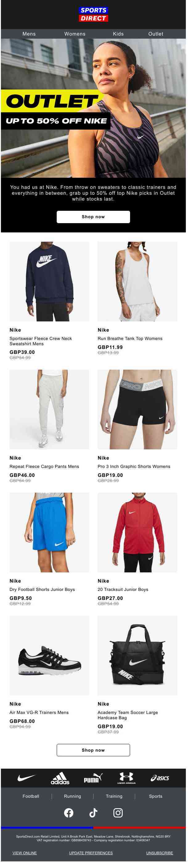 Unlock 🔓 Up to 50% off Nike NOW