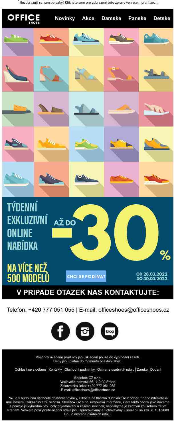 🔴Naše POUZE ONLINE týdenní akce je opět tady! Nepromeškejte slevy až do -30% na více než 500 modelů bot 😍