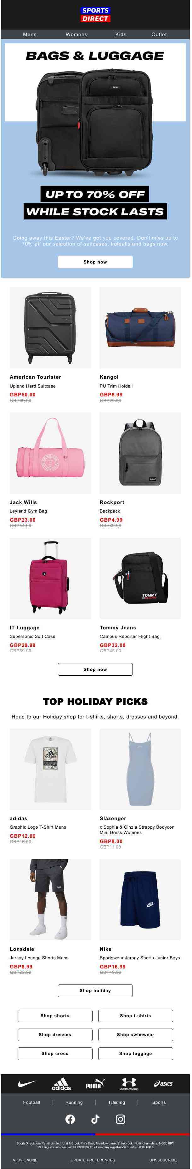 Spring break: Suitcases at the ready 🧳