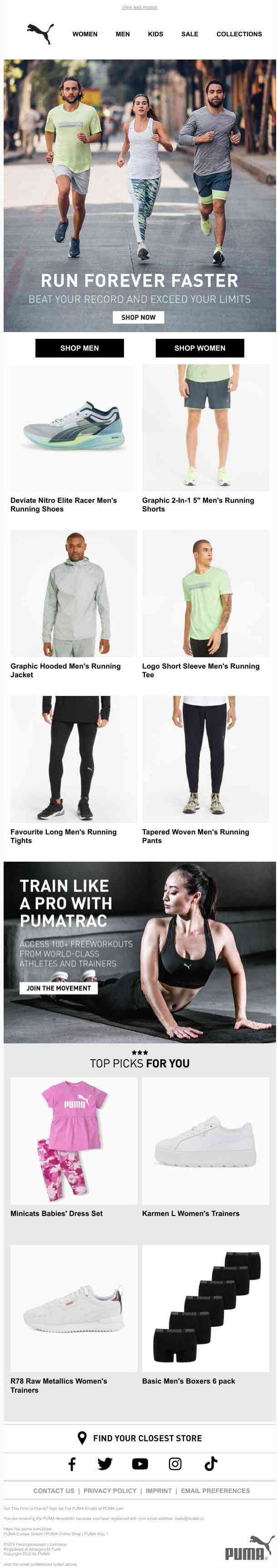 Run Forever Faster