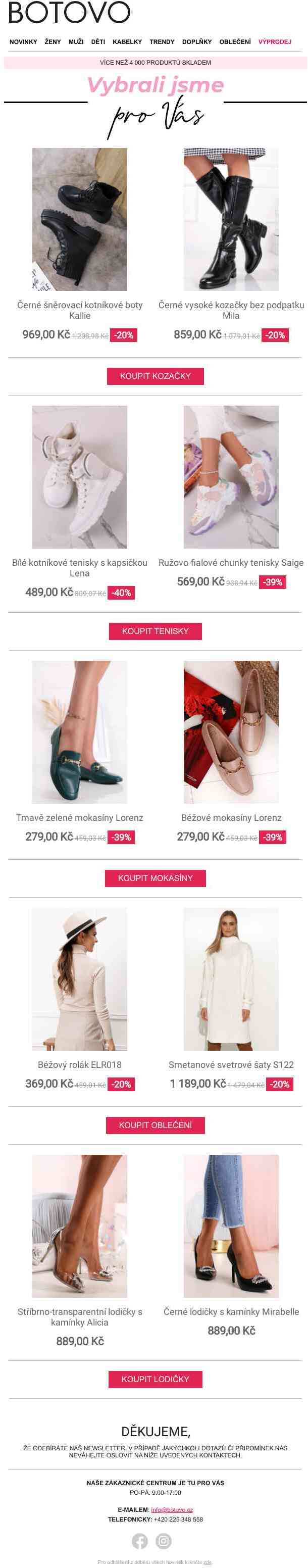 🌙 Listopadová Noc nákupů 🌙 Získej své oblíbené boty -25% 👢 Tvůj tajný kód...