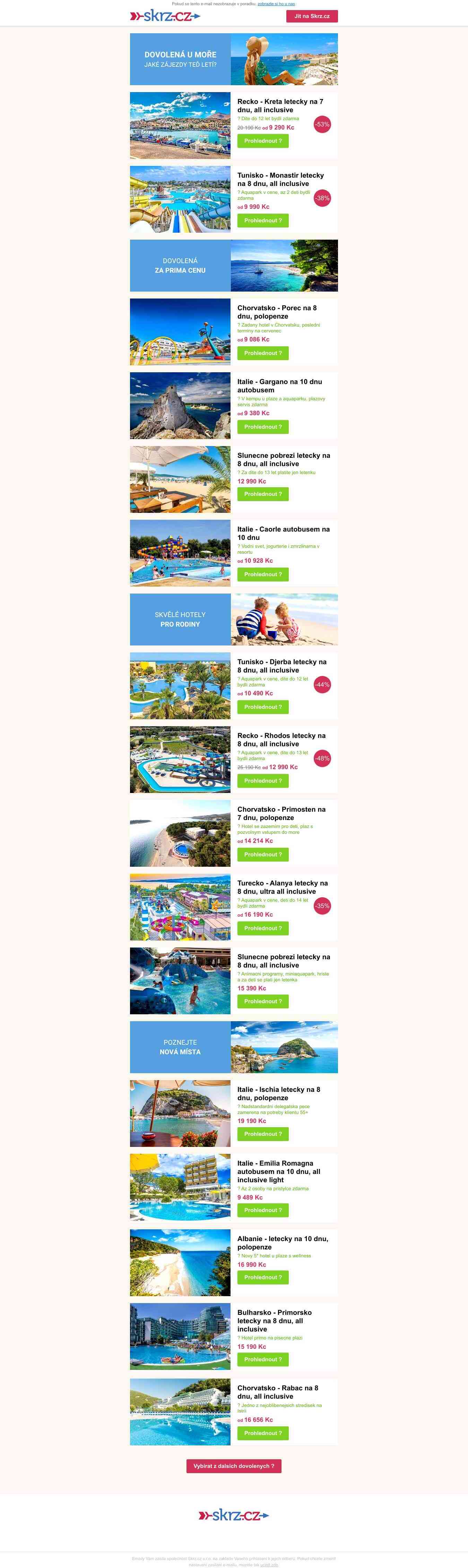 -53 % na Krétu 💦 Hotely s aquaparkem od
 9 990 Kč a
 tím nekončíme ►