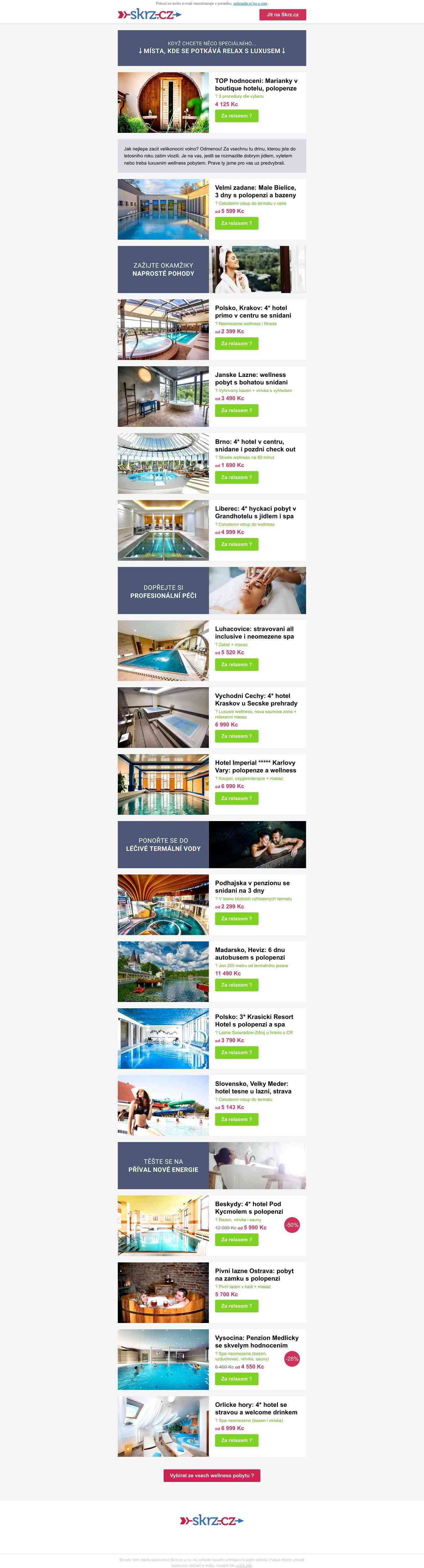 ✨ 17 wellness hotelů, ze
 kterých nebudete chtít nikdy odjet
 ►