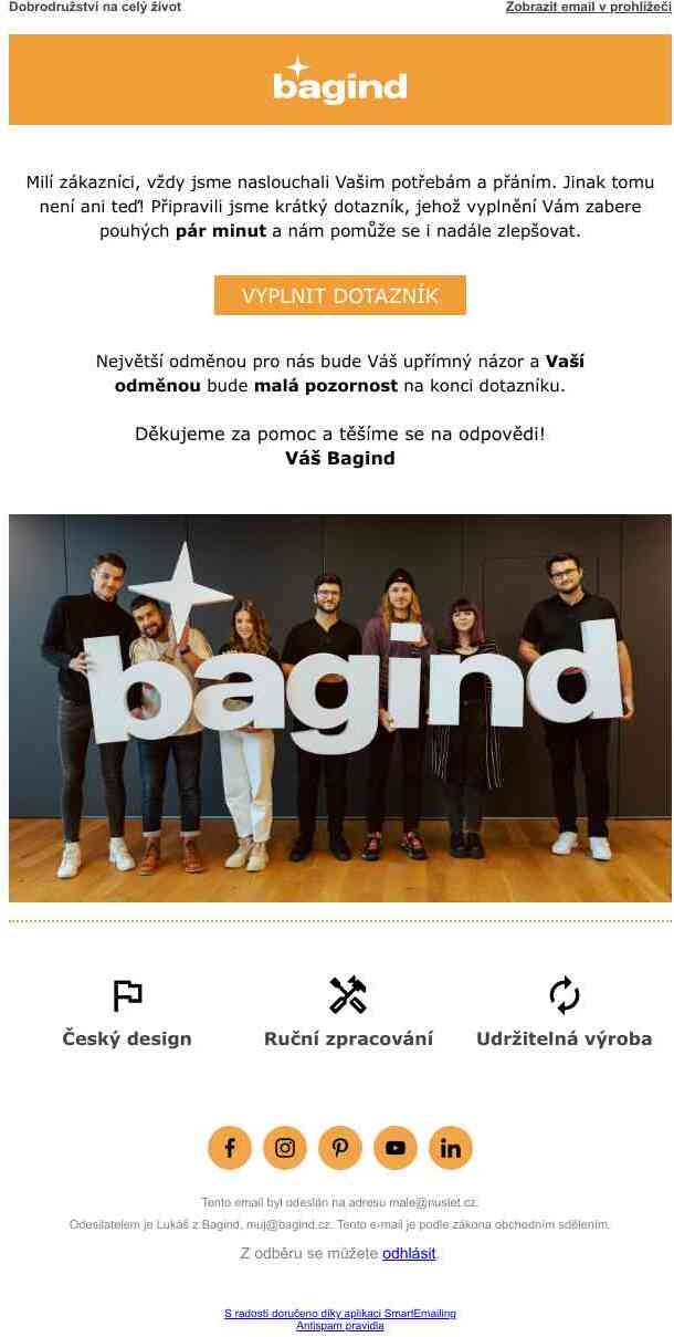 Pomozte nám být lepší! 🧡