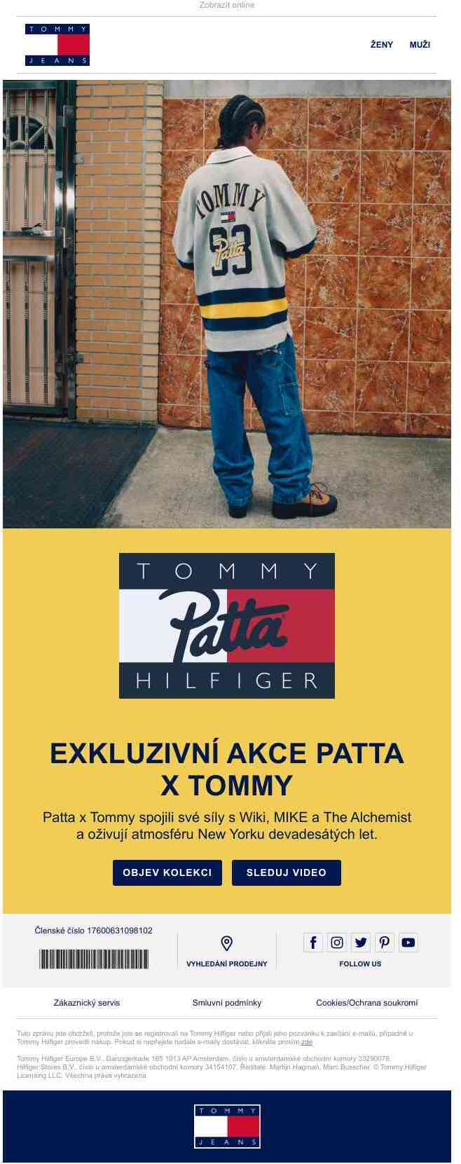 Poslední výzva k Patta x Tommy.