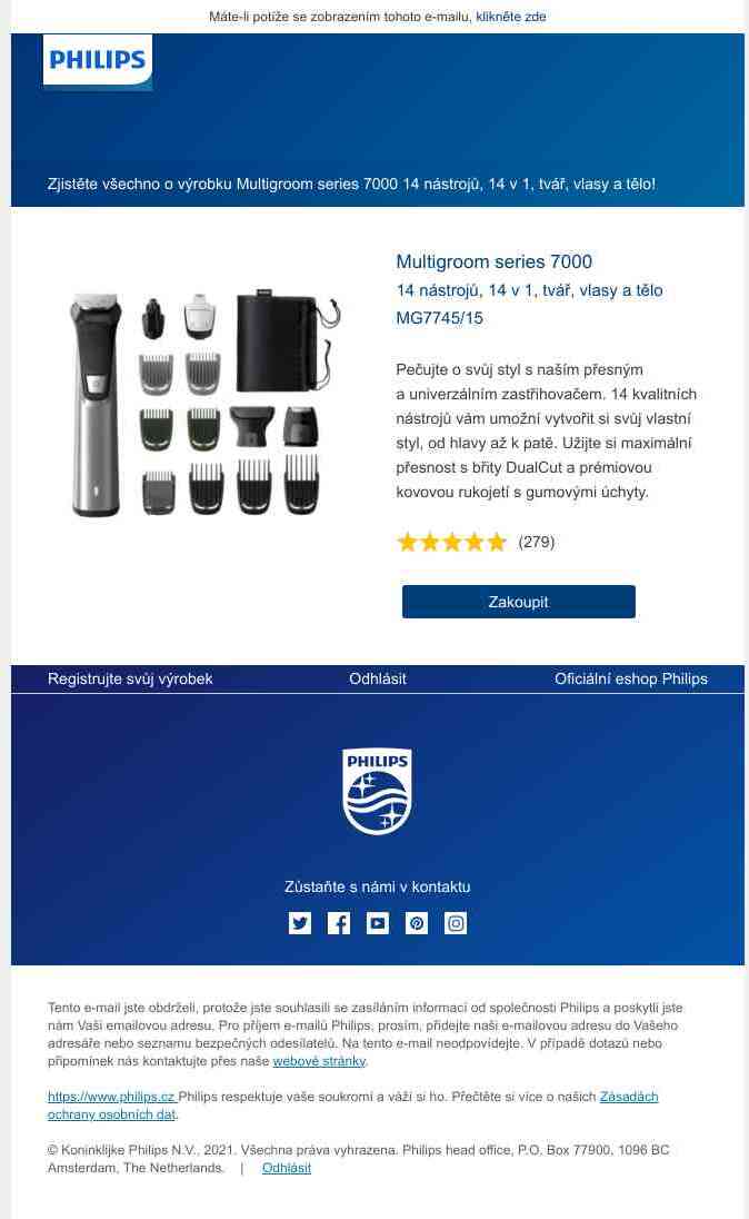 Zjistěte všechno o výrobku Multigroom series 7000 14 nástrojů, 14 v 1, tvář, vlasy a tělo