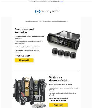 <•> Sunnysoft - Doplňte jarní výbavu!