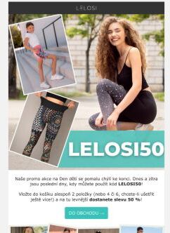 Oblečte se do letních šatů s LELOSI50
 ☀️