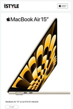 Nový MacBook Air 15