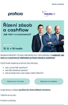 Už dnes webinář: Řízení zásob a cashflow