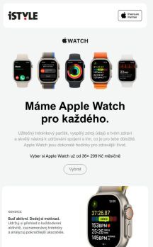 Máme Apple Watch pro každého