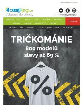 ➡ Tričkománie - 800 modelů - slevy až 69 %