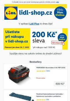 lidl-shop.cz | Ušetřete 200 Kč s aplikací Lidl Plus! Jen do dnešní půlnoci!