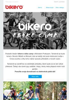💣Poslední bikero e-bike camp v Novém Městě na Moravě!💥