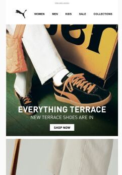 Sneaker Alert: Everything Terrace, Online Now