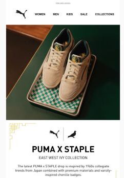 The NEW: PUMA x Staple, Dress For The Ivy
