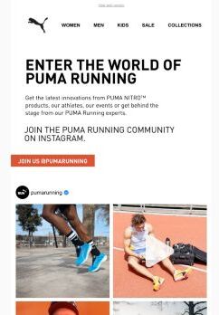 Join The PUMA Running Fam