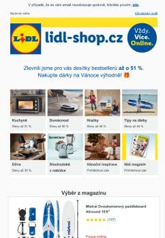 lidl-shop.cz | Ušetřete až 51 % s listopadovým magazínem!