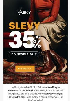 Obujte se do slev až 35 % 👞