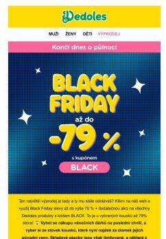 Nepropásni dnešní Black Friday výprodej 💣