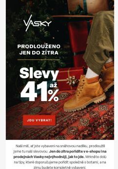 Uvnitř potřebná výbava do aktuálního počasí ⛄