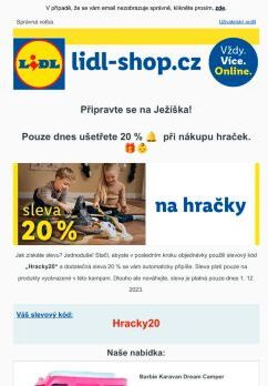 lidl-shop.cz | Sleva 20 % na hračky! 🎁