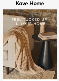 Wrap yourself up in the warmth of your home