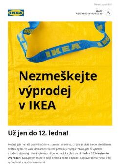 Nezmeškejte výprodej v IKEA a využijte lednové nabídky IKEA Family!