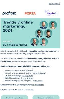 Webinář: Trendy v online marketingu 2024