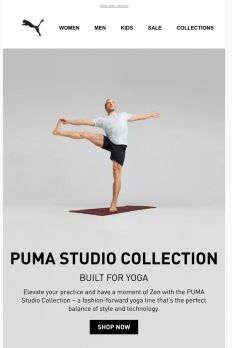 Find Your Zen With STUDIO by PUMA