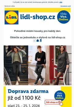 lidl-shop.cz | Ležérní styl pro každý den. 🧥👗👔