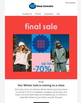 Last Chance: Winter Sale ends soon