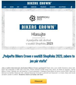 Podpořte Bikers Crown v soutěži ShopRoku