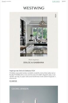 Domov jako z přehlídky Dolce & Gabbana SS24