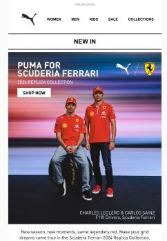 PUMA for Scuderia Ferrari: The New Drop For Fans