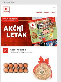 Čerstvá vejce 10 ks za 32,90 Kč - Již od středy!