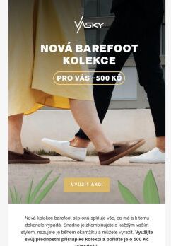 Vidíte ji jako první → Nová barefoot kolekce 🍃