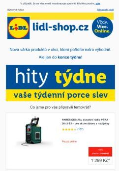 lidl-shop.cz | Úterní hity týdne - produkty se slevou až 60 % pouze tento týden!