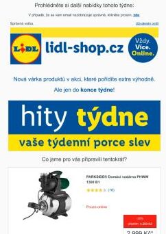 lidl-shop.cz | Pondělní hity týdne - produkty se slevou až 39 % pouze tento týden!