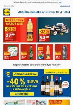 Na co se můžete v Lidlu těšit od čtvrtka?