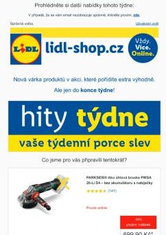 lidl-shop.cz | Pondělní hity týdne - produkty se slevou až 50 % pouze tento týden!
