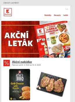Čarujte na grilu. - Již od středy!